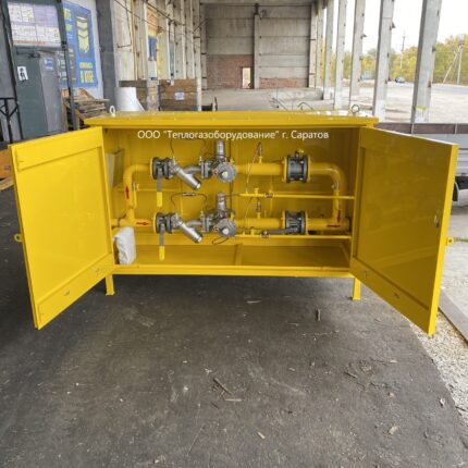Газорегуляторный пункт шкафной ГРПШ-РДНК-400-1/1-2-У1